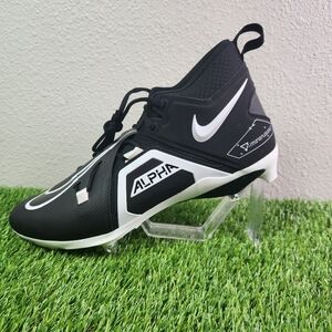 Size 17 Wide Nike Alpha Menace Detachable Mens Football Cleat Black DR5662-001